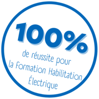 100% de réussite formation habilitation électrique