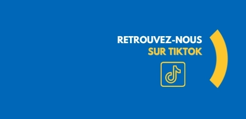 Retrouvez-nous sur TikTok