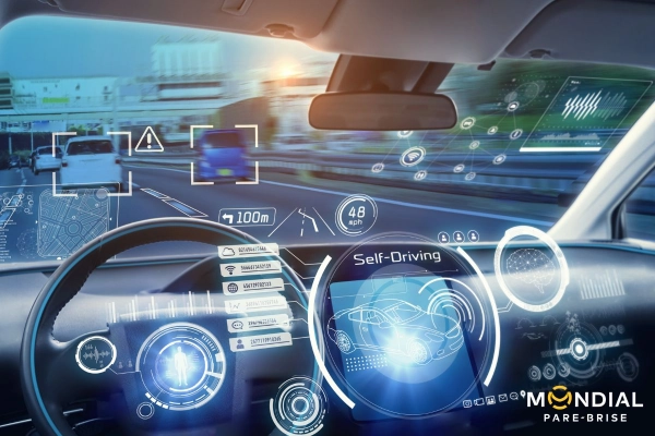 Véhicule avec technologie ADAS
